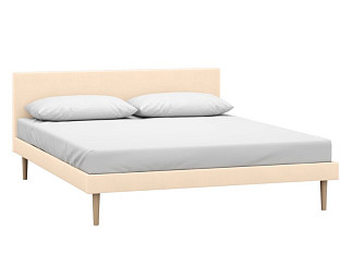 Кровать Гама 160 Barhat Beige