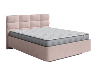 Кровать Fly Como (Veda) 8 + Матрас Orto Comfort Hard (Ткань: Микровелюр Manhattan Латтэ) 120x200