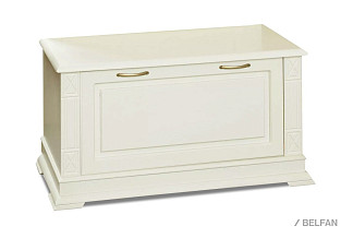 Тумба для обуви "Верди Люкс" 22; слоновая кость