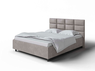 Кровать Como (Veda) 8 с ПМ + Матрас Dream Zone (Ткань: Микровелюр Laska 04 Утренняя роса) 180x190