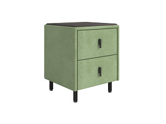 Тумба Орматек Sofix (Велюр/ЛДСП Casa Яблоневый/Дуб Кантербери) 45x45