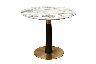 33FS-11100 Стол Марморил Уайт (Marmoreal White) d90*75см