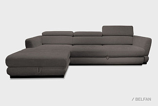 "Орландо" диван с оттоманкой; раскл.; 3MR8ML; "Впередвыкатной" (1580х1920); левый; венге; 31581(0) (гр.1)