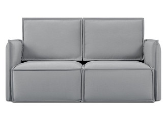 Диван прямой Ольен Мини Velvet Silver