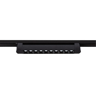 Трековый светодиодный светильник Arte Lamp Flash A4575PL-1BK