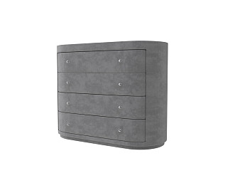 Комод Verda Classic (Ткань: Экозамша Belgium Стоунхендж) 53x106