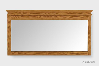 Зеркало настенное "Сакраменто" 145; янтарь