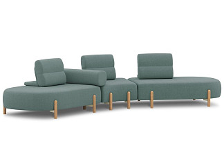 Диван модульный Альди-4 Bucle Forest