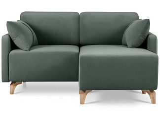 Диван угловой Льери Мини Velvet Olive