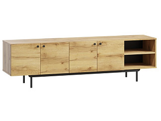 ТВ-тумба Скульт 3-180x51 Дуб Золотистый