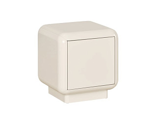 Тумба прикроватная Венда 1-45x49 Бежевый Глянец