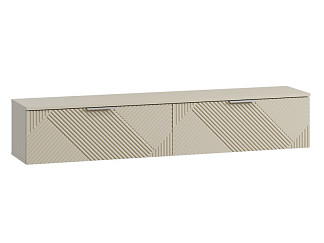 ТВ-тумба подвесная Шелтон 160x30 Светло-бежевый