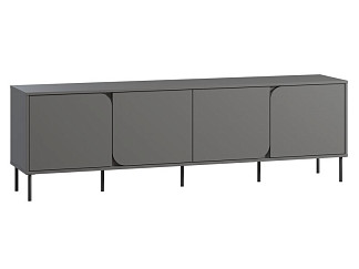 ТВ-тумба Блест 2-200x61 Графитовый