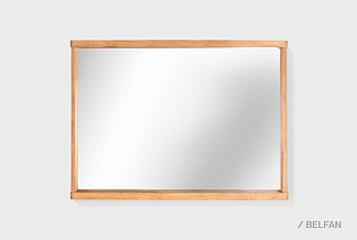 Зеркало настенное "Wallstreet" (прямоугольное); к-бейц-масло