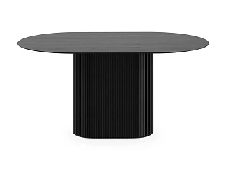 Стол обеденный овальный Mono Stripe 160х95