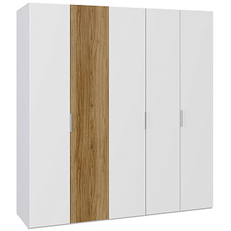 Шкаф пятистворчатый Сохо белая Сохо белая