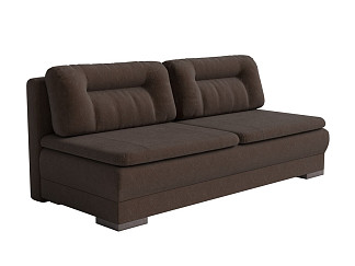 Орматек Диван-кровать Easy Home Base Middle (Ткань: Велюр Soft 9 Коричневый) 150x200