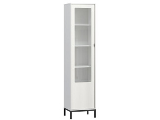 Витрина Трейвис 1-48x205 Белый