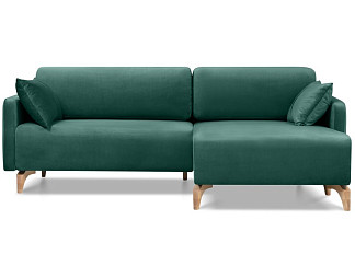 Диван угловой Льери Barhat Emerald