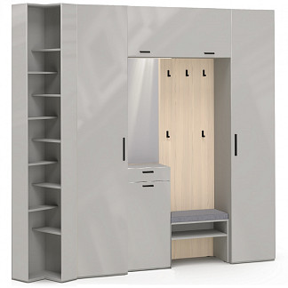 Комплект для прихожей Chelsea серая №23 Chelsea серая