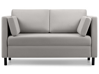 Диван прямой Кела Мини Velvet Silver