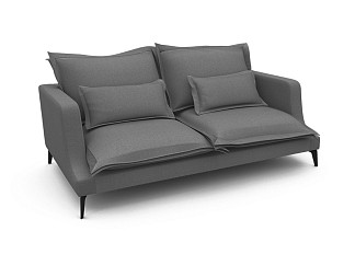 Орматек Mores 3-х местный Soft (Ткань: Шенилл Canvas graphite) 104x206