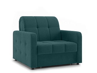 Орматек Диван-кровать Berlin Hard (Ткань: Велюр Formula 697 Изумрудно-зеленый) 80x200