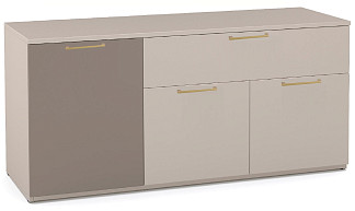 Комод 3дв., 1ящ. (др.ручки) Soho беж