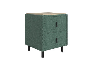 Тумба Орматек Sofix (Шенилл/ЛДСП Piano 7 Нефритовый браслет/Бунратти) 45x45