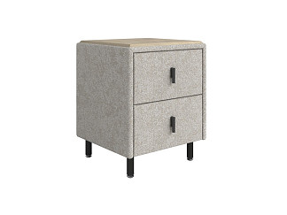 Тумба Орматек Sofix (Рогожка/ЛДСП Levis 12 Лён/Бунратти) 45x45