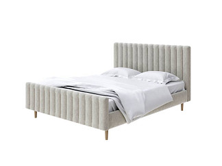 Кровать Орматек Madison (Ткань: Рогожка Levis 14 Бежевый) 200x220