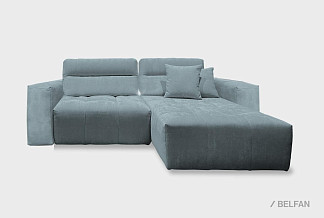 "Apollo Wide" диван с оттоманкой S; нераскл.; 1L+8R; правый; OW 6310 100-08  (гр. 2/Турция)