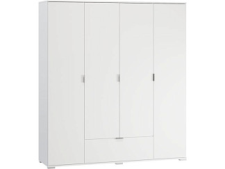 Распашной шкаф Стелла 4.1-180x200 Белый