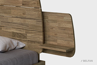 Полка прикроватная "Уоллстрит"; к-графит