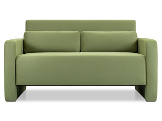 Диван прямой Ланер-Мини 120 Velvet Olive
