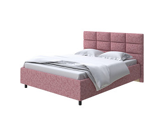 Кровать Como (Veda) 8 с ПМ + Матрас Dream Zone (Ткань: Рогожка Levis 62 Розовый) 180x200