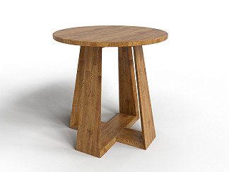 Журнальный стол Verda Majestic (Массив (дуб) Масло-воск Антик) 60x60