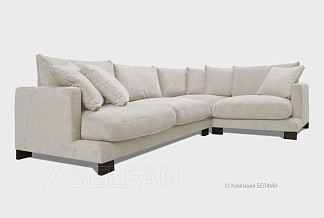 "Леформ" диван угловой; нераскл.; 2L901R; правый; венге; Glob Milk10+Glob Milk10+Glob Milk10+Glob Milk10 (гр.2/Турция)