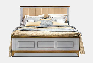 Кровать "Brianson"; без основания, без матраса; (1800х2000); муссон+дуб; Luna 10