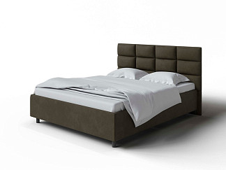 Кровать Como (Veda) 8 с ПМ + Матрас Dream Zone (Ткань: Микровелюр Laska 53 Можжевельник) 180x190