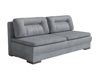 Орматек Диван-кровать Easy Home Base Middle (Ткань: Велюр Sohu Сталь) 150x200