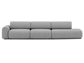 Диван модульный Маиль-2 Bucle Silver