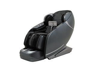 Массажное кресло Casada Skyliner II (Экокожа Black/Grey (Черный/Серый)) 80x148
