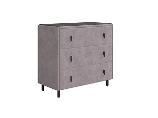 Комод Орматек Sofix (Замша/ЛДСП Aurora Пудра/Дуб Кантербери) 92x46
