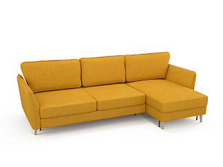 Диван АННИКА  NEW 3-х местный с оттоманкой