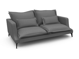 Орматек Mores 3-х местный Soft (max) (Ткань: Шенилл Canvas graphite) 104x226