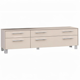 Тумба под телевизор Сохо беж с паспарту Сохо беж