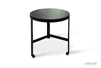 Стол журнальный "Collin" (круглый) малый; А-016.345; металл черный; Темпер