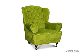 "Челси-1" кресло; нераскл.; 12; венге; Am 38 (гр.1)