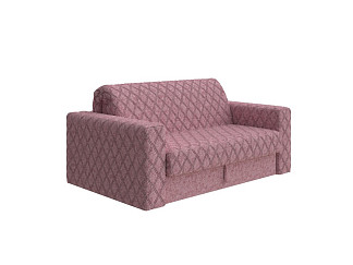 Орматек Диван-кровать прямой Ergonomic ambition (Ткань: Рогожка Levis 62 Розовый) 158x211